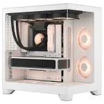 Fractal Design Pop 2 Gaming Midi Tower Κουτί Υπολογιστή με Πλαϊνό Παράθυρο και RGB Φωτισμό Λευκό FD-C-POV2A-03 - Image 5