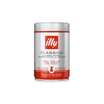 Illy Καφές Φίλτρου Arabica Classico Αλεσμένος μέτρια ψημένος 250gr 8917