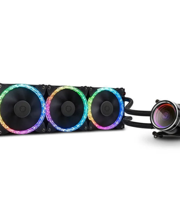 Bitspower Cyclops 360 AIO Υδρόψυξη AIO CPU με 3 Ανεμιστήρες 120mm και RGB Φωτισμό WASE-599