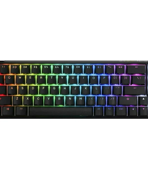 Ducky One 3 Mini Classic Gaming Μηχανικό Πληκτρολόγιο 65% με Cherry MX Speed Silver διακόπτες και RGB φωτισμό (Αγγλικό US) GATA-1962