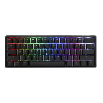 Ducky One 3 Mini Classic Gaming Μηχανικό Πληκτρολόγιο 60% με Cherry MX Speed Silver διακόπτες και RGB φωτισμό (Αγγλικό US) GATA-1964