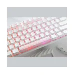 Ducky One 3 Classic Gaming Μηχανικό Πληκτρολόγιο με Cherry MX Blue διακόπτες και RGB φωτισμό (Αγγλικό US) Λευκό GATA-2076 - Image 5