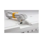 Ducky One 3 Classic Gaming Μηχανικό Πληκτρολόγιο με Cherry MX Blue διακόπτες και RGB φωτισμό (Αγγλικό US) Λευκό GATA-2076 - Image 10