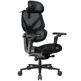 FLEX Pro Καρέκλα Gaming με Ρυθμιζόμενα Μπράτσα Μαύρη GAGC-380