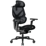 FLEX Pro Καρέκλα Gaming με Ρυθμιζόμενα Μπράτσα Μαύρη GAGC-380 - Image 2
