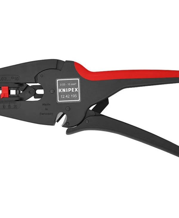 Knipex Αυτόματος Απογυμνωτής Καλωδίων με Κόφτη και Μήκος 195mm 12 42 195