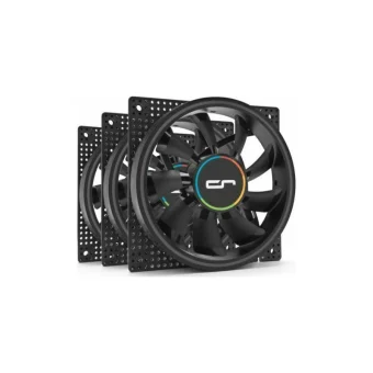 Cryorig Crona S Case Fan 120mm (1700rpm) με ARGB Φωτισμό και Σύνδεση 4-Pin PWM 3τμχ LUCR-015