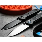 Boker Knife Boker Plus Kihon Auto All Black Aus8 Black Universal 01BO951 - Image 6