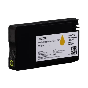 Ricoh Γνήσιο Μελάνι Εκτυπωτή InkJet Κίτρινο (408520)