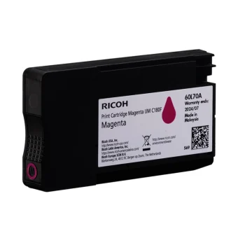 Ricoh Γνήσιο Μελάνι Εκτυπωτή InkJet Ματζέντα (408519)