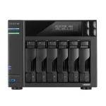 Asustor Lockerstor 6 Gen2 (AS6706T V2) NAS Tower με 6 θέσεις για HDD/M.2/SSD και 2 θύρες Ethernet 90-AS6706TV2-ME30