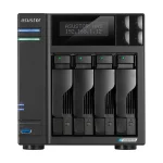 Asustor Lockerstor 4 Gen2 (AS6704T V2) NAS Tower με 4 θέσεις για HDD/M.2/SSD και 2 θύρες Ethernet 90-AS6704TV2-MD30
