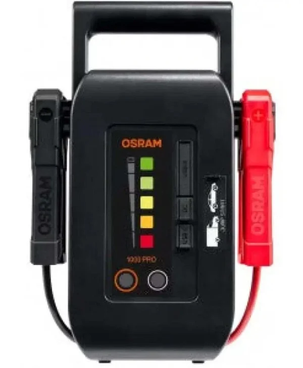 Osram Batterystart Pro Φορητός Εκκινητής Μπαταρίας Αυτοκινήτου 2000A με USB / Φακό OEBSPL1000