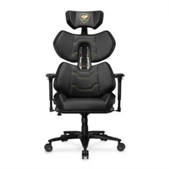 Cougar 3MTREGLB.0001 Καρέκλα Gaming Δερματίνης Μαύρη CGR-TRE-GLB