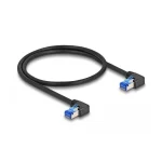 DeLock S/FTP Cat.6a (Gigabit) Καλώδιο Δικτύου Ethernet 1m Μαύρο 80214 - Image 2