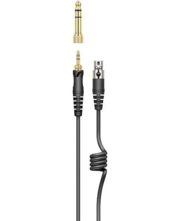 Sennheiser Καλώδιο Ήχου 3.5mm male - 3.5mm male Μαύρο 1.8m HD 480/490 PRO
