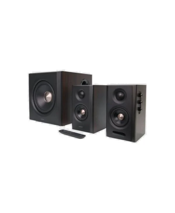 Edifier S355DB-WD Ηχεία Υπολογιστή 2.1 με Bluetooth και Ισχύ 15W Walnut