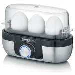 Severin EK3163 Βραστήρας Αυγών 3 Θέσεων Ασημί FK 3163