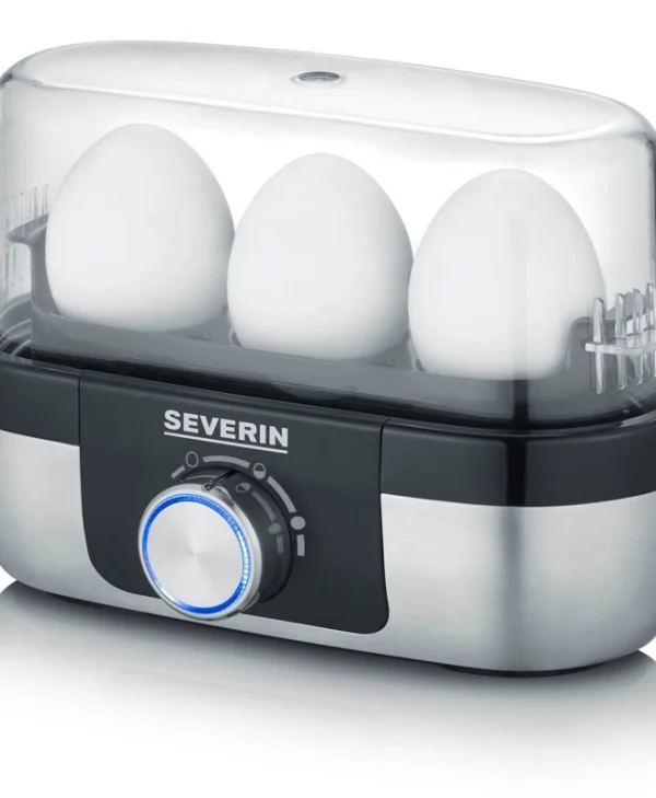 Severin EK3163 Βραστήρας Αυγών 3 Θέσεων Ασημί FK 3163