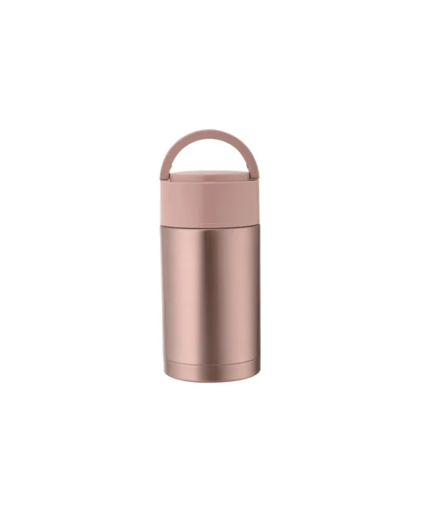 Maestro Δοχείο Φαγητού Inox Θερμός Ροζ 1.1lt MR-1636-110
