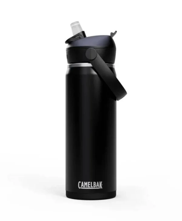 Camelbak Μπουκάλι Θερμός Ανοξείδωτο BPA Free 750ml Μαύρο με Καλαμάκι C2856/001075/UNI