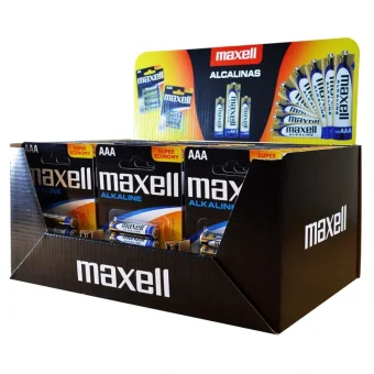 Maxell Αλκαλική Μπαταρία AAA 1.5V LR03 DISPLAY