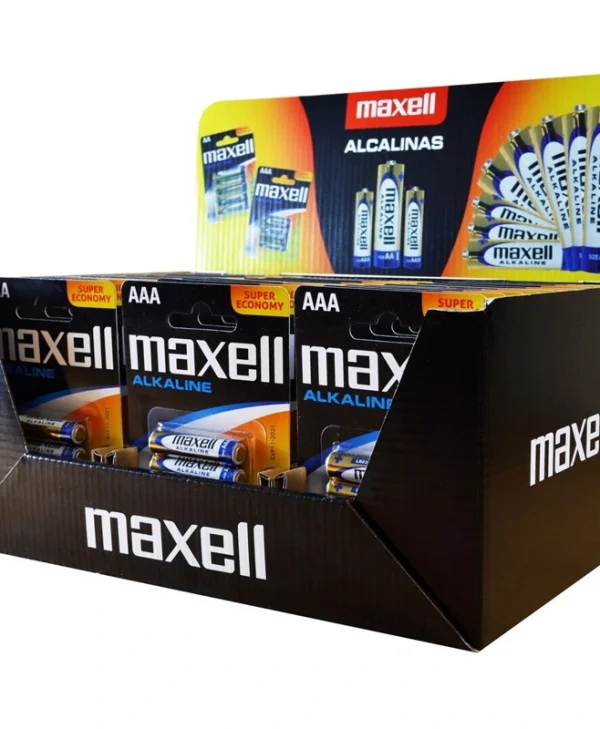 Maxell Αλκαλική Μπαταρία AAA 1.5V LR03 DISPLAY