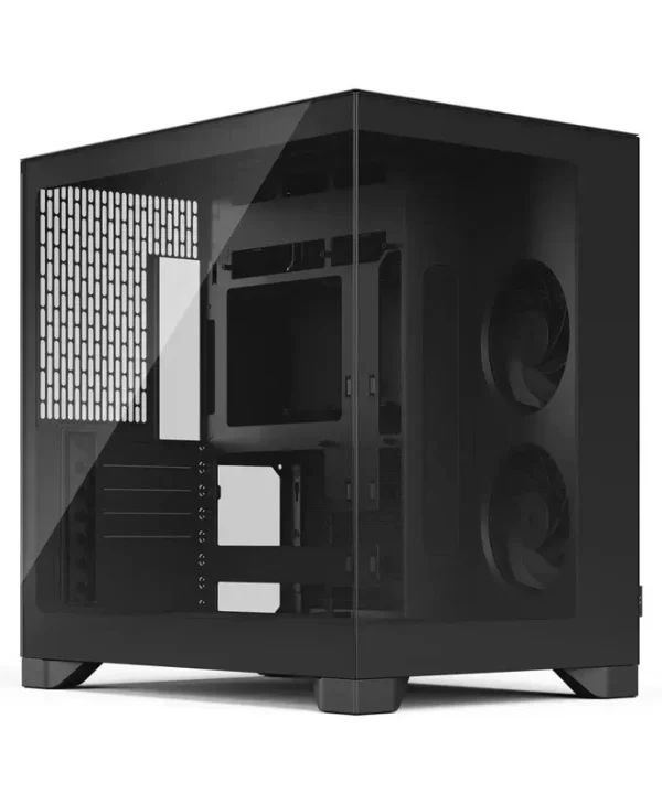 Fractal Design Pop 2 Vision Gaming Midi Tower Κουτί Υπολογιστή με Πλαϊνό Παράθυρο Μαύρο FD-C-POV2A-01
