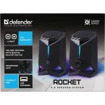 ROCKET Ηχεία Υπολογιστή 2.0 με Ισχύ 6W Μαύρα 65094 - Image 6