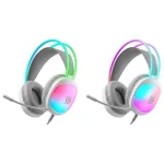 Defender Eclipse On Ear Gaming Headset με σύνδεση USB Λευκό 62440 - Image 2