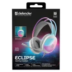 Defender Eclipse On Ear Gaming Headset με σύνδεση USB Λευκό 62440 - Image 8