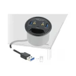 DeLock Hub 3 Θυρών USB 3.0 με σύνδεση USB-A 62794 - Image 2