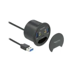 DeLock Hub 3 Θυρών USB 3.0 με σύνδεση USB-A 62794 - Image 3