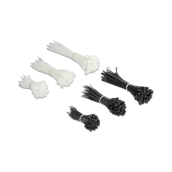 DeLock Δεματικά Καλωδίων Πλαστικά 100mmx2.5mm σε Πολύχρωμο χρώμα (600τμχ) (19355)