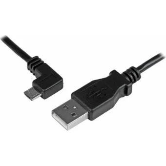 StarTech USB 2.0 Cable USB-A male - micro USB-B male Μαύρο 1m (USBAUB1MLA)