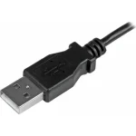 StarTech USB 2.0 Cable USB-A male - micro USB-B male Μαύρο 1m (USBAUB1MLA) - Image 3