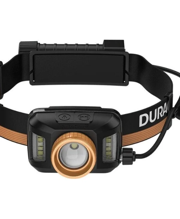 Duracell Επαναφορτιζόμενος Φακός Κεφαλής LED IP54 με Μέγιστη Φωτεινότητα 1500lm DH1500R-GIFTBOX