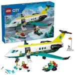 LEGO City Emergency Air Ambulance Airplane για 6+ Ετών 403τμχ 60465