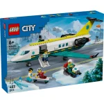 LEGO City Emergency Air Ambulance Airplane για 6+ Ετών 403τμχ 60465 - Image 7