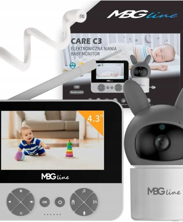 MBG Care C5 Ασύρματη Ενδοεπικοινωνία Μωρού & Αμφίδρομη Επικοινωνία