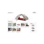 Robens Σκηνή Camping Πράσινη 3 Εποχών για 2 Άτομα 697390 - Image 7