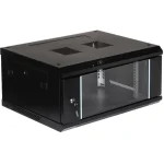 Delta Επιτοίχια Καμπίνα Rack 19U Μαύρο EPRADO-R19-4U/450-BLUE