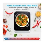 Medion Επιτραπέζια Εστία Επαγωγική Μονή Λευκή 50076206 - Image 4
