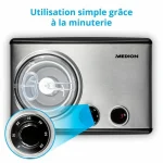 Medion Παγωτομηχανή Μαύρη 50074808 - Image 5