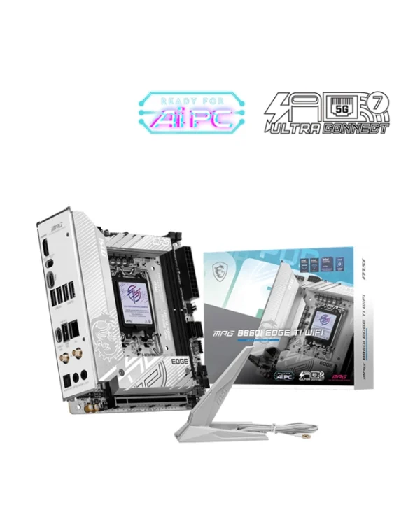 MSI MPG B860I EDGE TI WIFI Motherboard Mini ITX με Intel 1851 Socket 7E43-001R