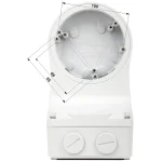 Uniview Βάση για Κάμερες Συστημάτων CCTV Μαύρο TR-JB07/WM03-G-IN - Image 2