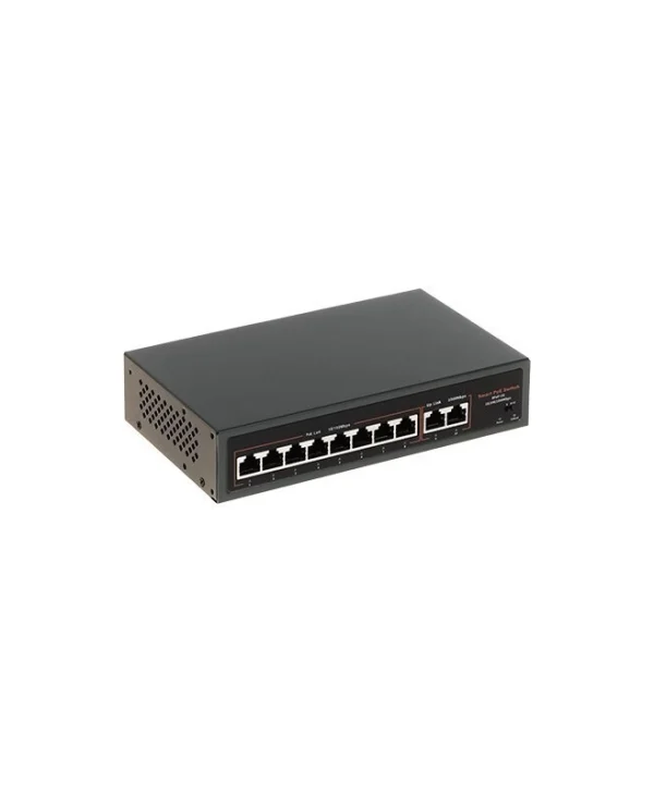 Apti APTI-POE0802G-120W-ECO L2 PoE+ Switch με 8 Θύρες Ethernet