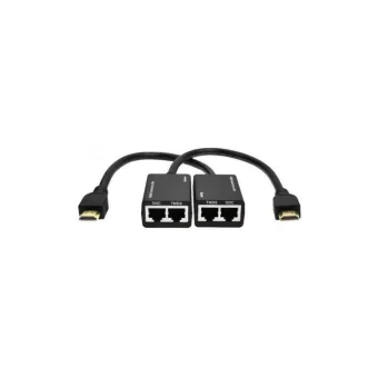 Hdmi Over Rj45 Cat5e Cat6 Utp Lan Ethernet Extender Repeater 1080p 3d To 10 I4p2 Επέκταση Hdmi Converter To Lan 427479 Η Πιό Οικονομική Μεταφορά Εικόνας Ήχου Hdmi Μεγάλη Απόσταση Μεσω Καλωδίου Δικτύου HDMI-EX-200-4K