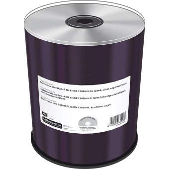 MediaRange Εγγράψιμα DVD+R 8x 8.5GB Cake Box 100τμχ 333861