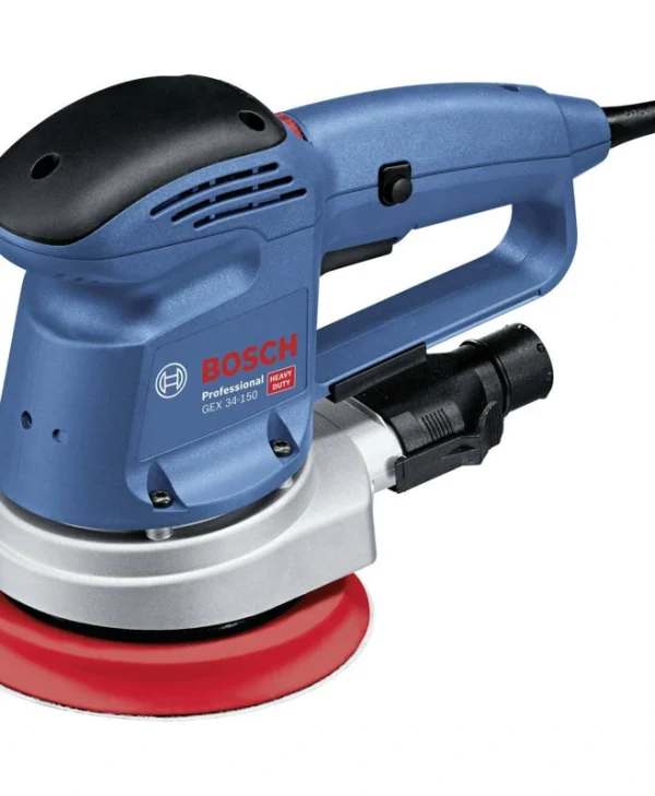 Bosch GEX 34-150 Έκκεντρο Τριβείο 150mm Ρεύματος 340W με Ρύθμιση Ταχύτητας και με Σύστημα Αναρρόφησης 0601372800
